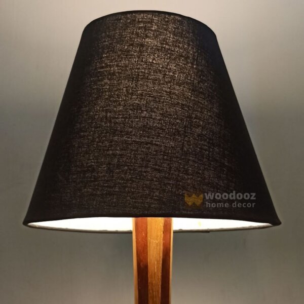 black lamp shade