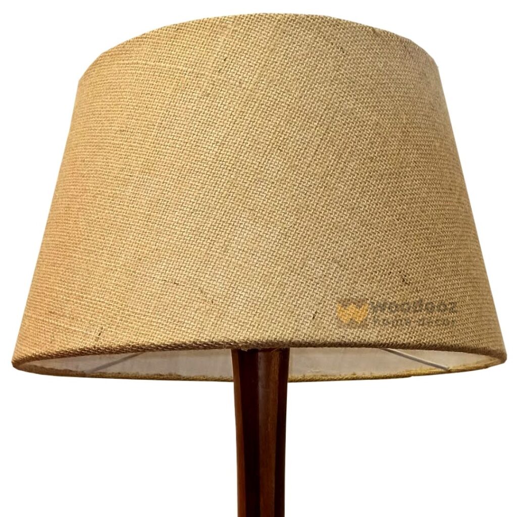 Jute material for lamps and lamp shades