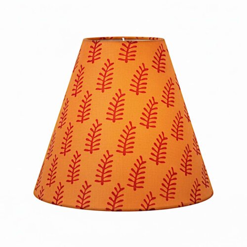Printed lamp shade cone shape