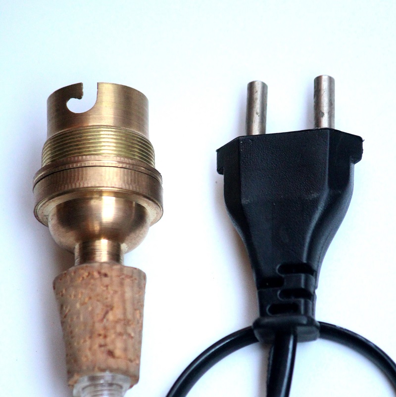 Bottle lamp conversion Kit woodooz