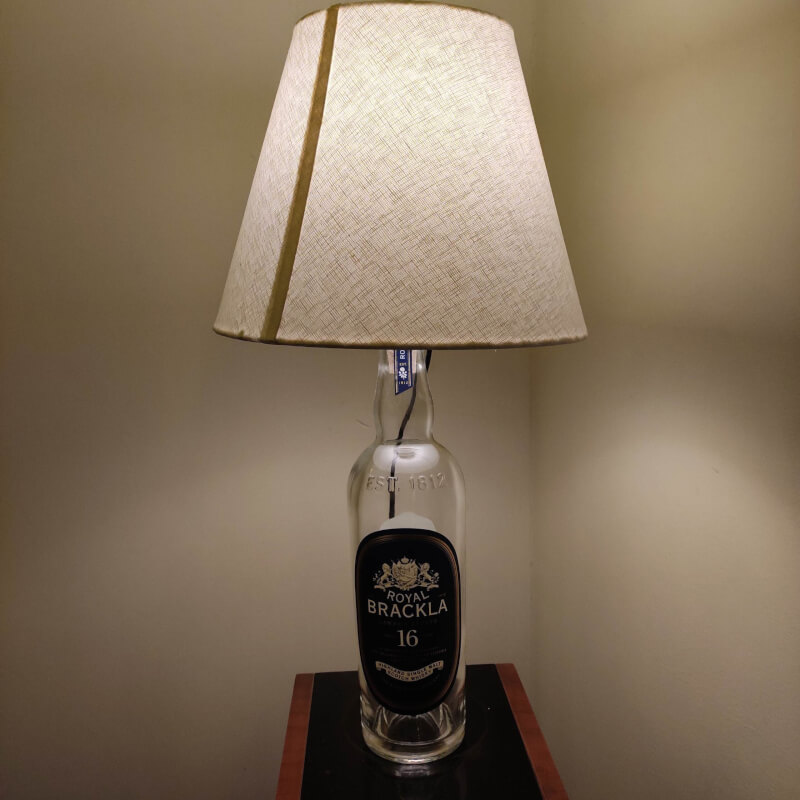 No drill bottle lamp kit - Convert all liquor bottles into table lights - Cork stopper DIY kit |  E27 type holder photo review