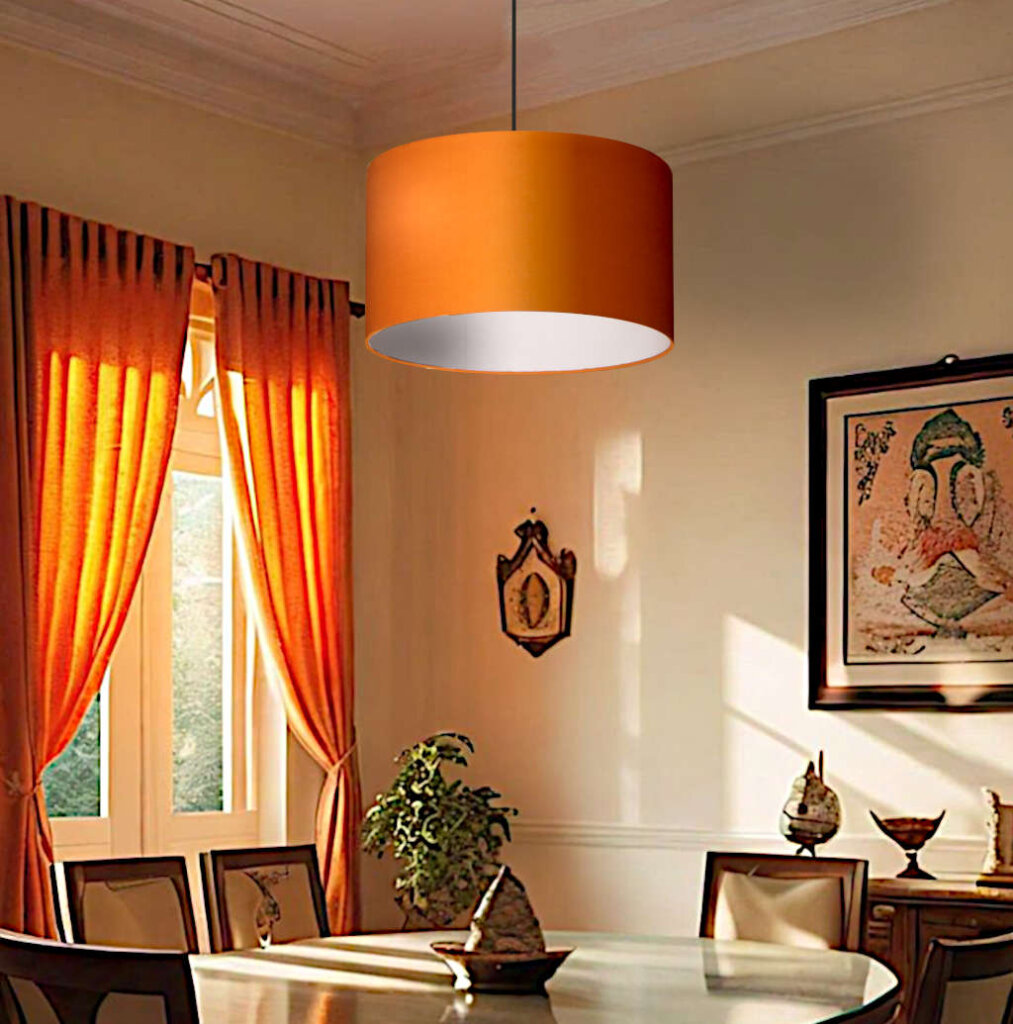 Hanging lights for dining room – Fabric pendant lamps