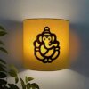 Ganesha wall lamp