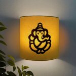 Ganesha wall lamp