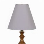 grey lamp shade