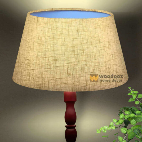 Offwhite lamp shade tapered drum