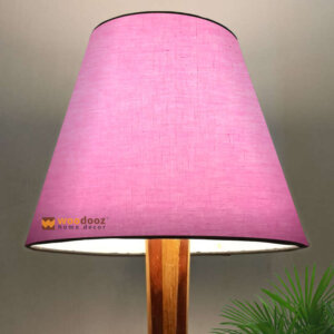 Pink Lamp shade conical