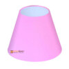 Pink lamp shade