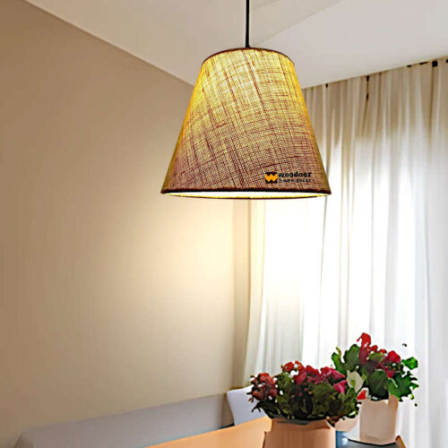 Jute Pendant Lamp Shade Buy Now For A Great Interior Lighting   Jute Hanging Light 500x500 