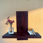 Wooden book shelf