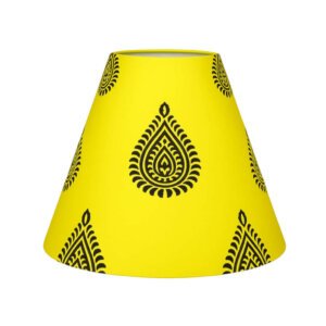 Printed lamp shade