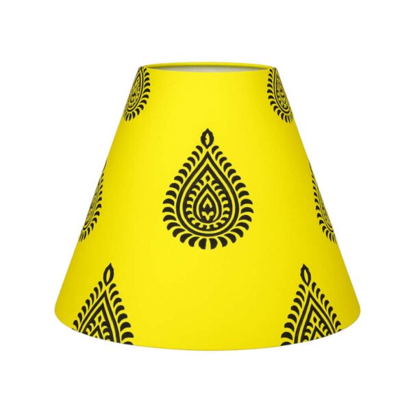 Printed lamp shade