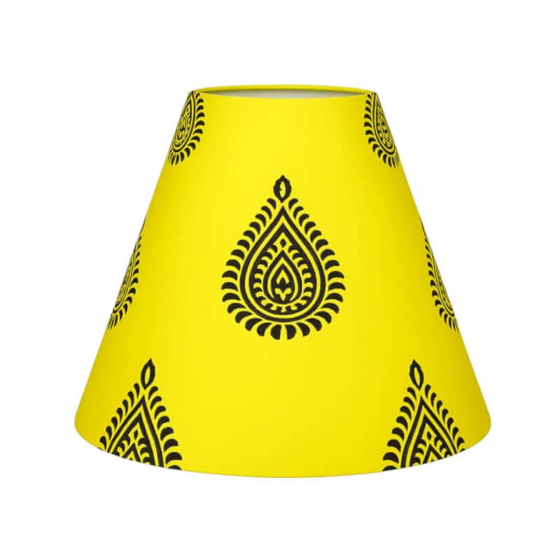 Printed lamp shade