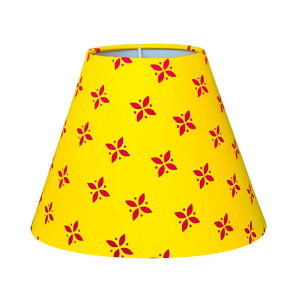 Printed lamp shade