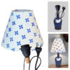 Bottle lamp shade