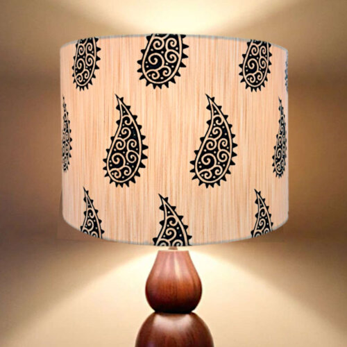 Fabric lamp shade