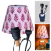 Bottle lamp shade not wireless