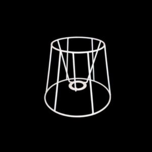 Lamp shade wire frame