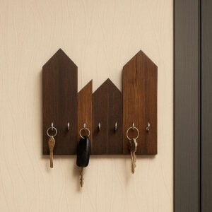 Wooden key stand design