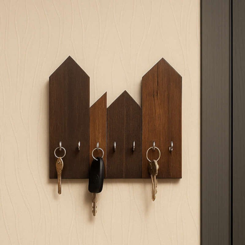 Wooden key stand design