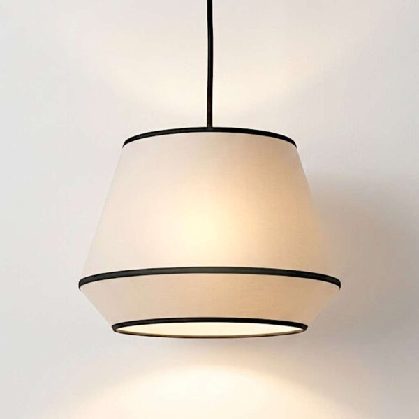Pendant Hanging Lights for living room – Warm White fabric Ceiling Lamp for dining room