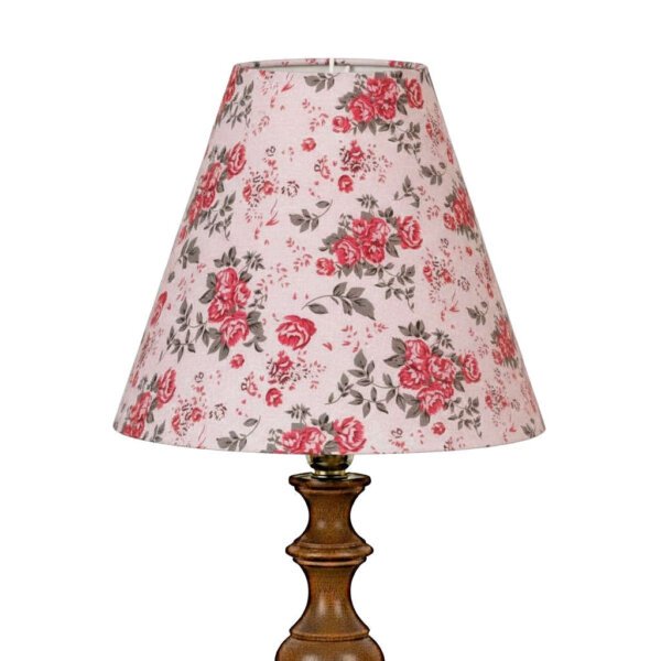 Pink lamp shade