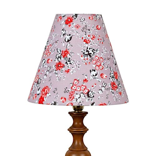Conical lamp shade cover
