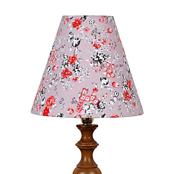 Conical lamp shade cover
