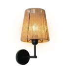 jute twine wall lamp